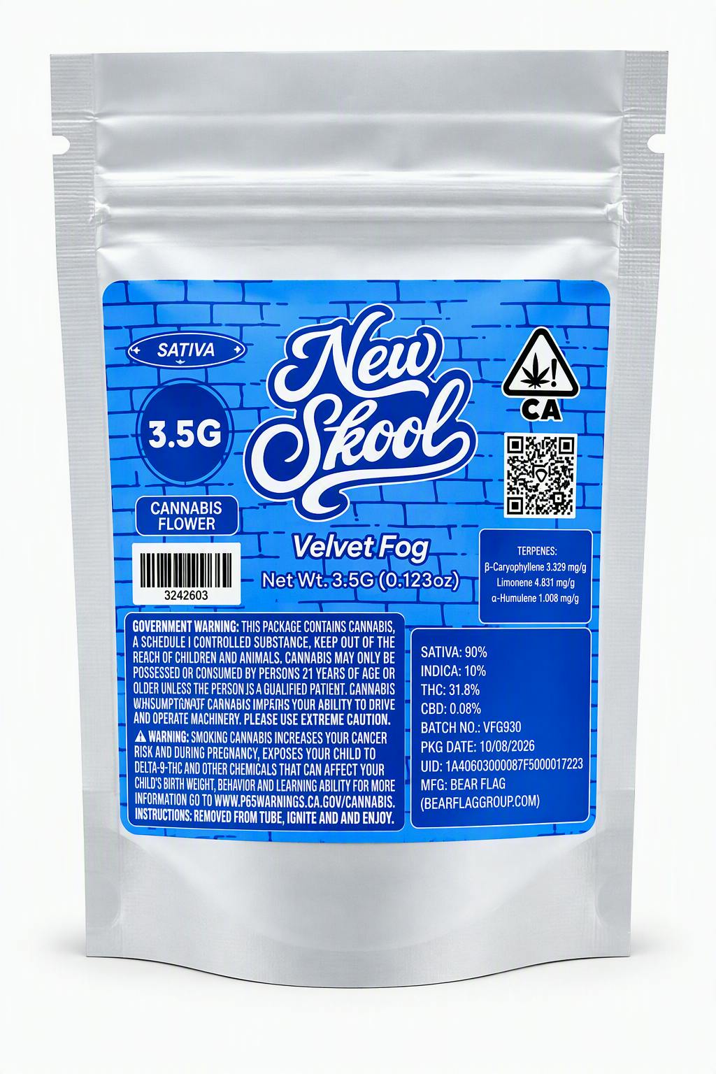 VELVET FOG | 3.5G | SATIVA