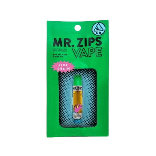 MR ZIPS - LIVE RESIN CARTRIDGE [1G] GOLDEN GAS