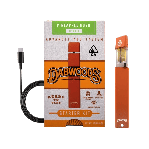 DABWOODS - POD STARTER KIT [1G] PINEAPPLE KUSH