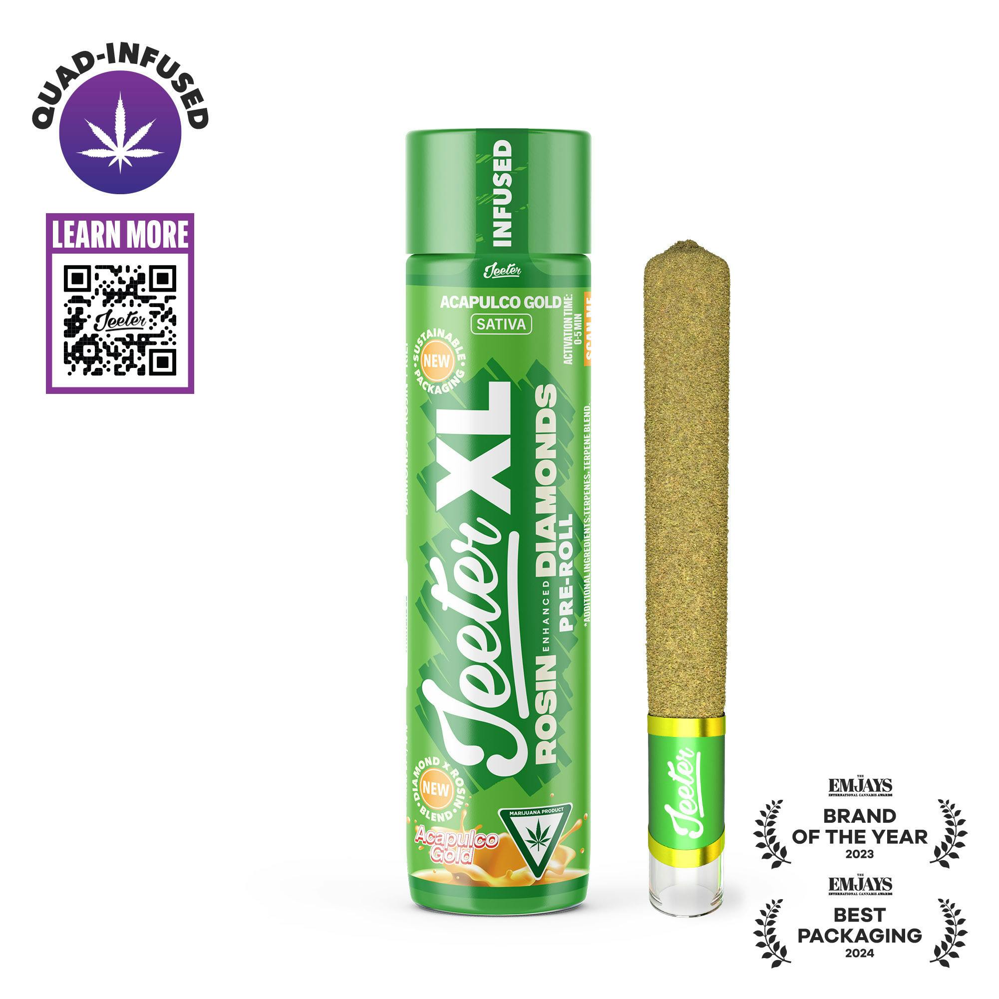 Acapulco Gold Quad Infused Pre-Roll cannabis product