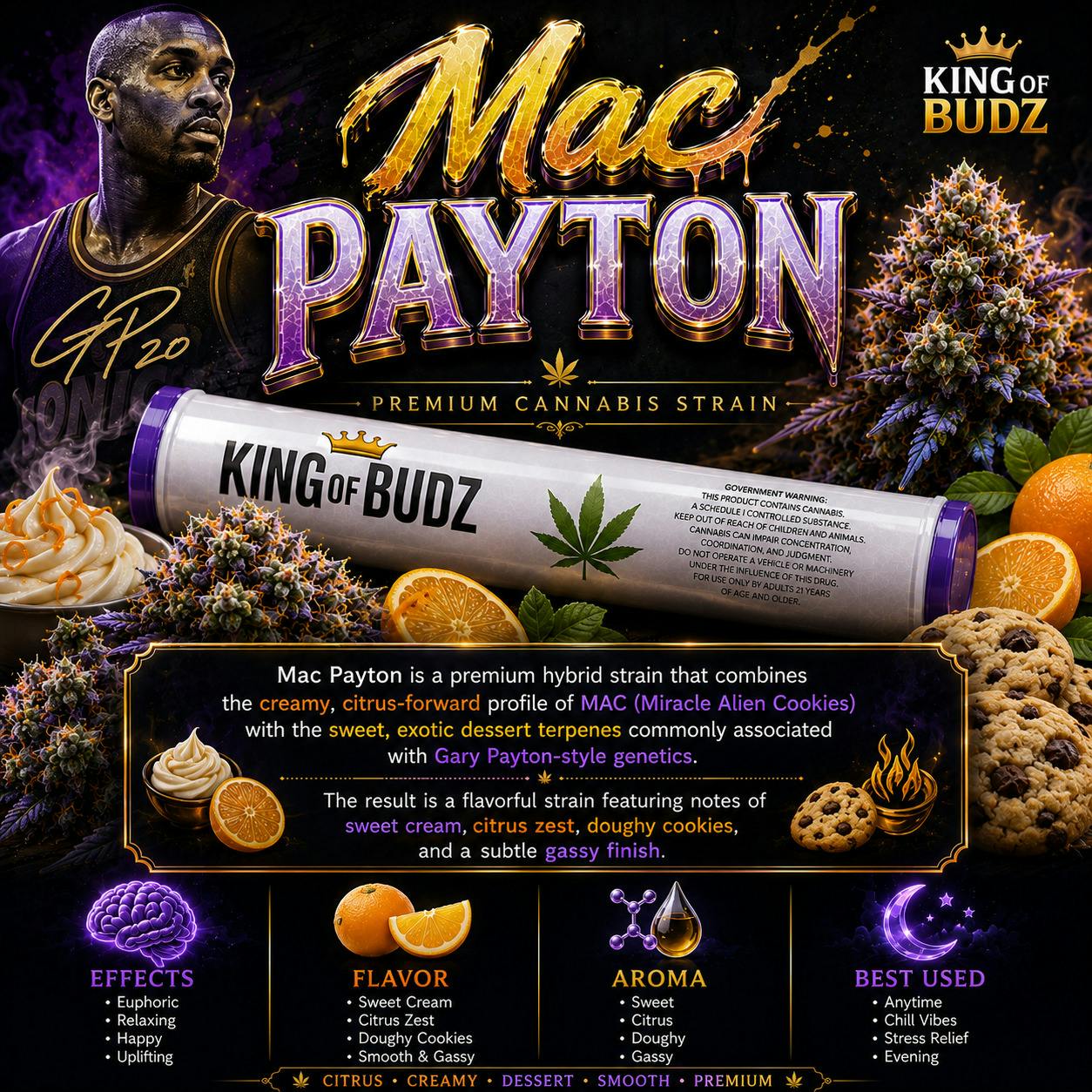 KOB - 1g Preroll - MAC Payton