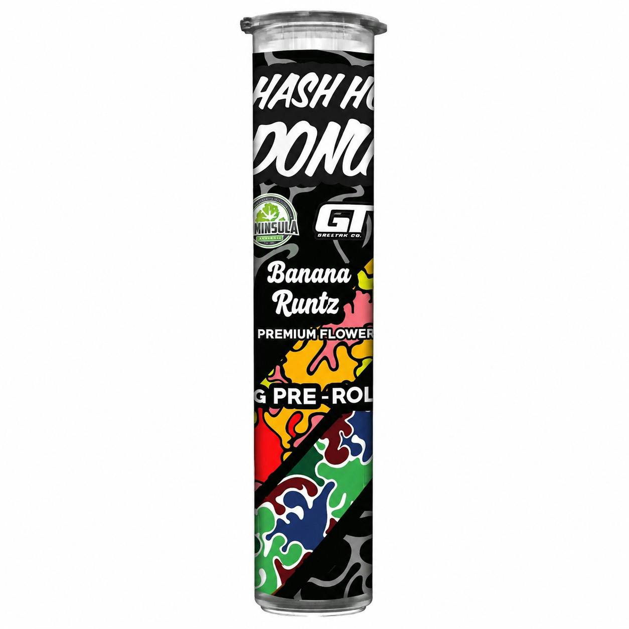 Peninsula - 1.6g Hash Hole Donut - Runtz x Banana Runtz