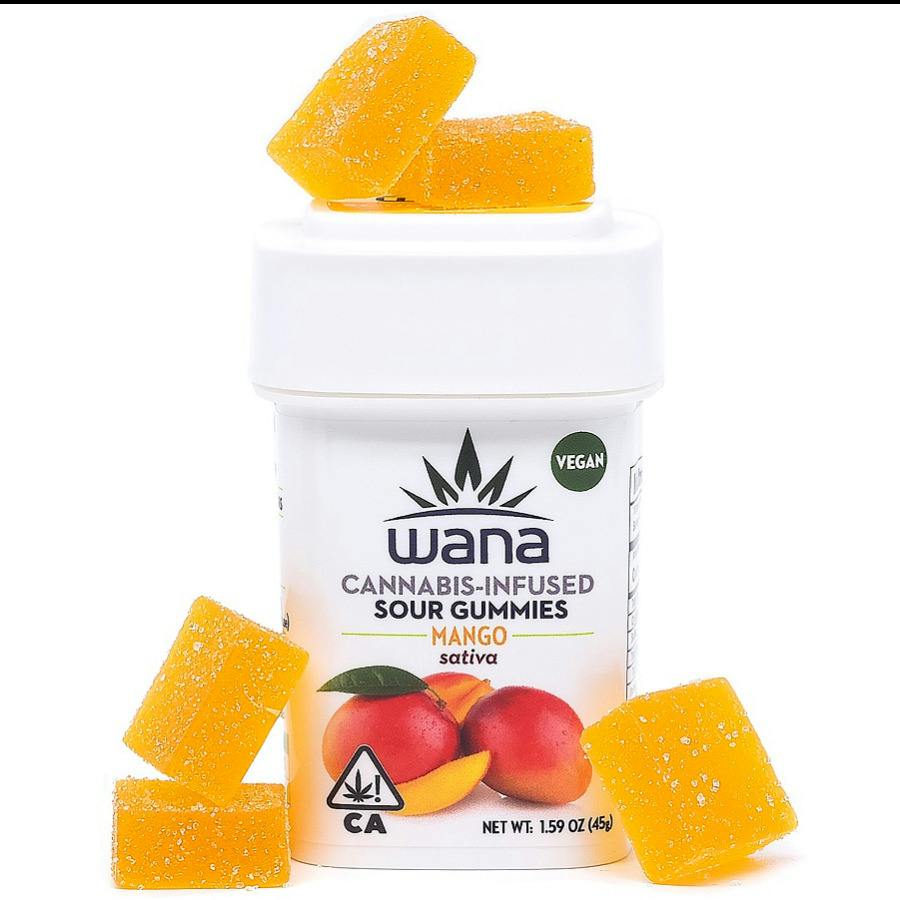 Wana | Sour Mango | Sativa | 100mg