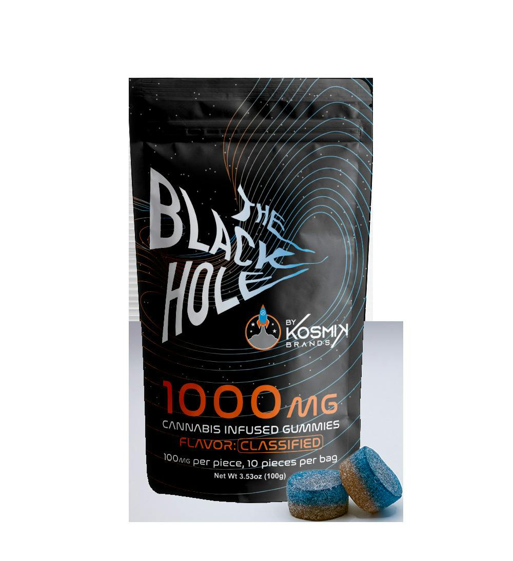 Kosmik | Orange Nano Black Hole Gummies | Orange Slice | 1000mg