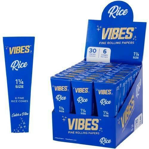 Vibes | Rice Paper Cones | 1 1/4 Size | 6 Pack
