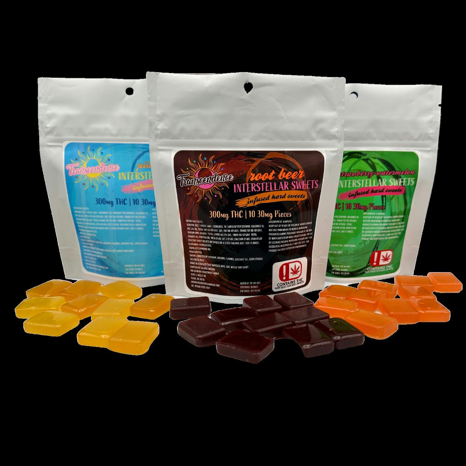 Transcendence | Sugar Free Cinnamon Hard Candy | 500mg