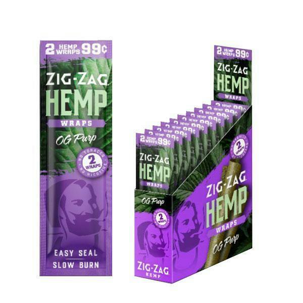 Zig Zag | Summer Slice Hemp Wraps | 2 Pack
