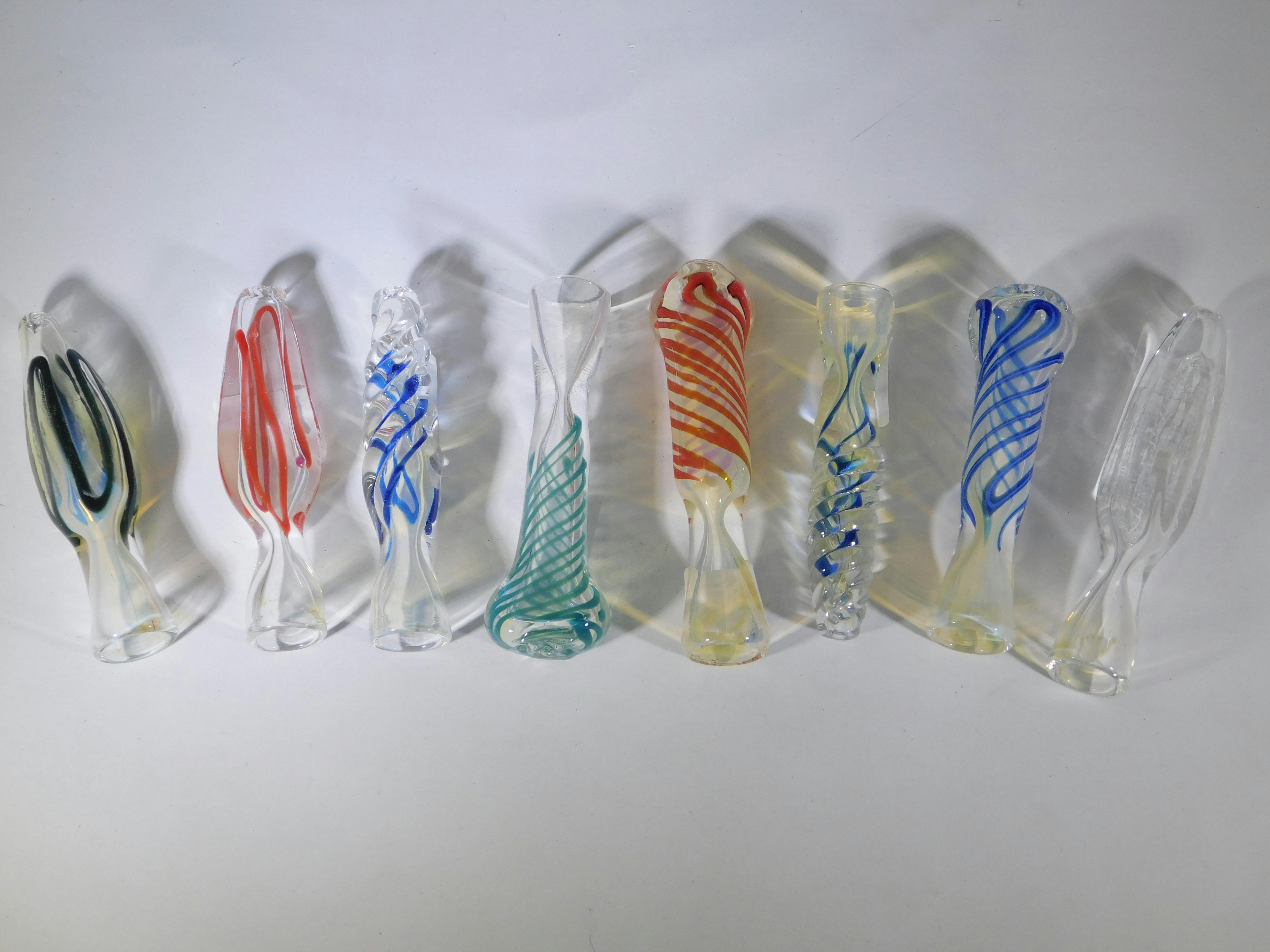 Design Work Glass Chillum