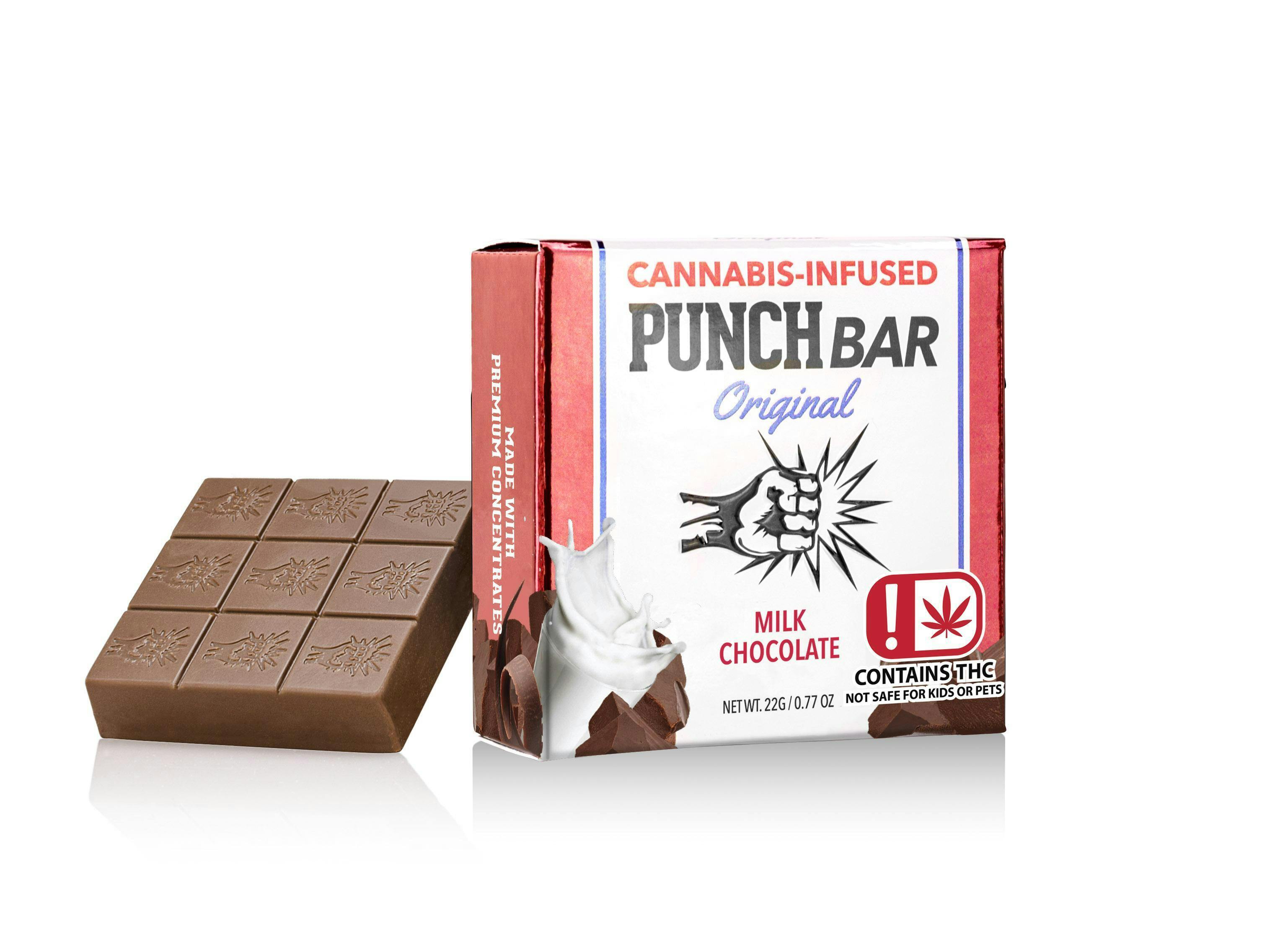 Punch Edibles | Milk Chocolate Bar | 225mg