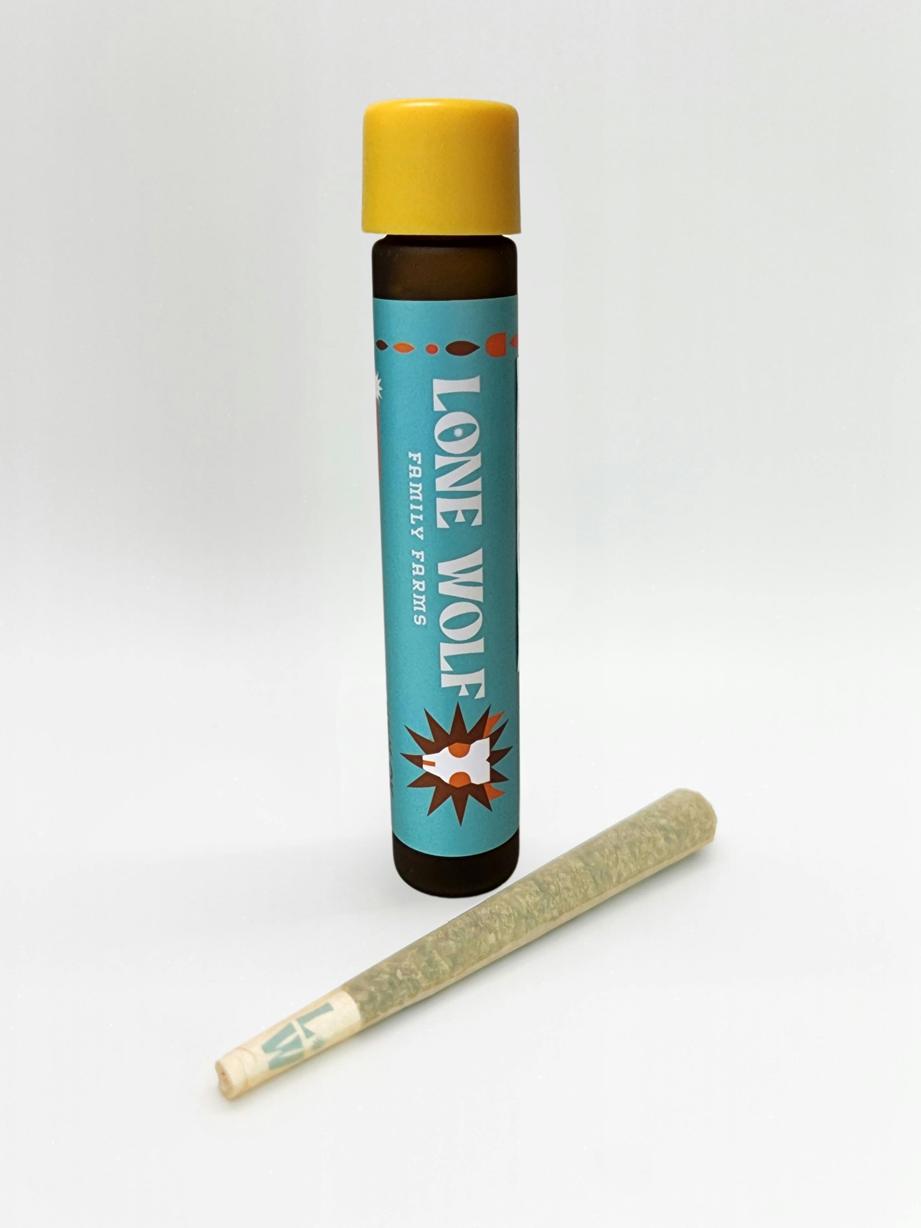 Lone Wolf | Sundown Sherbert | Pre-Roll | Indica | 1.5g