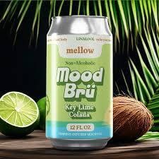 Mood Brü | Stone Fruit Sangria | Terpene Infused Mocktail | Boost | 12 Fl.Oz. Can