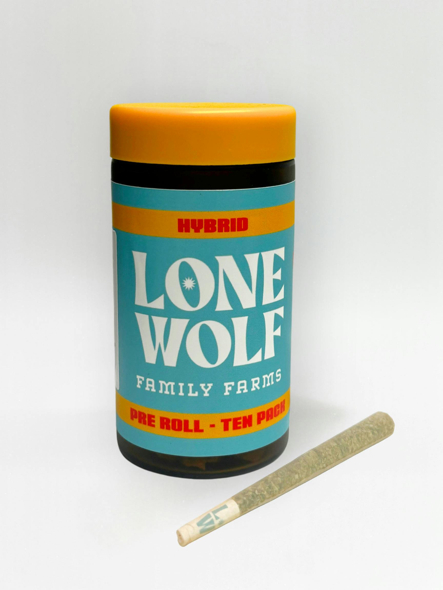 Lone Wolf | MAC 1 | Pre-Roll 10 Pack | Hybrid | 15g