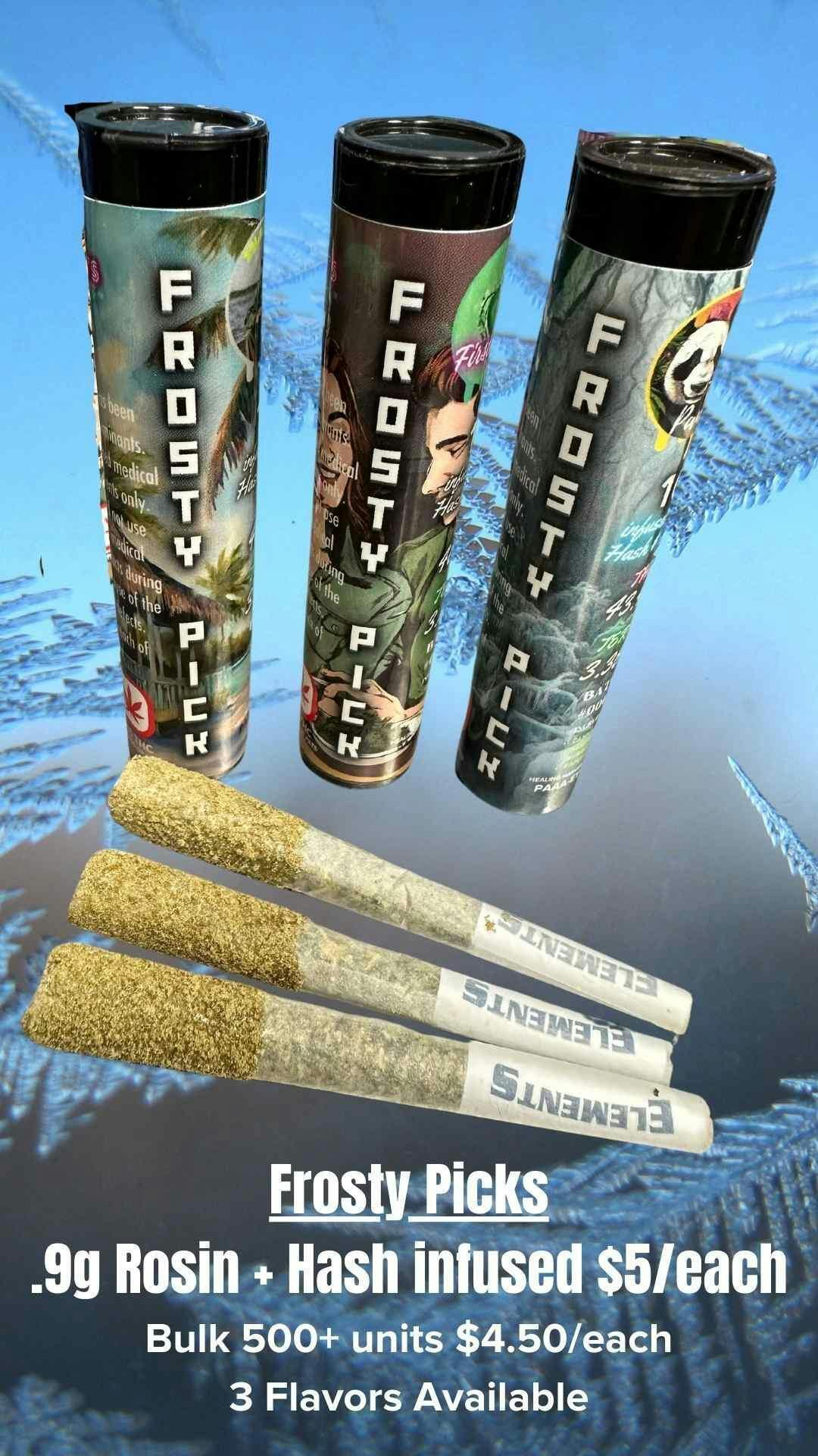 Icy Melts | Cairo | Frosty Pick Infused Pre-Roll | 0.9g