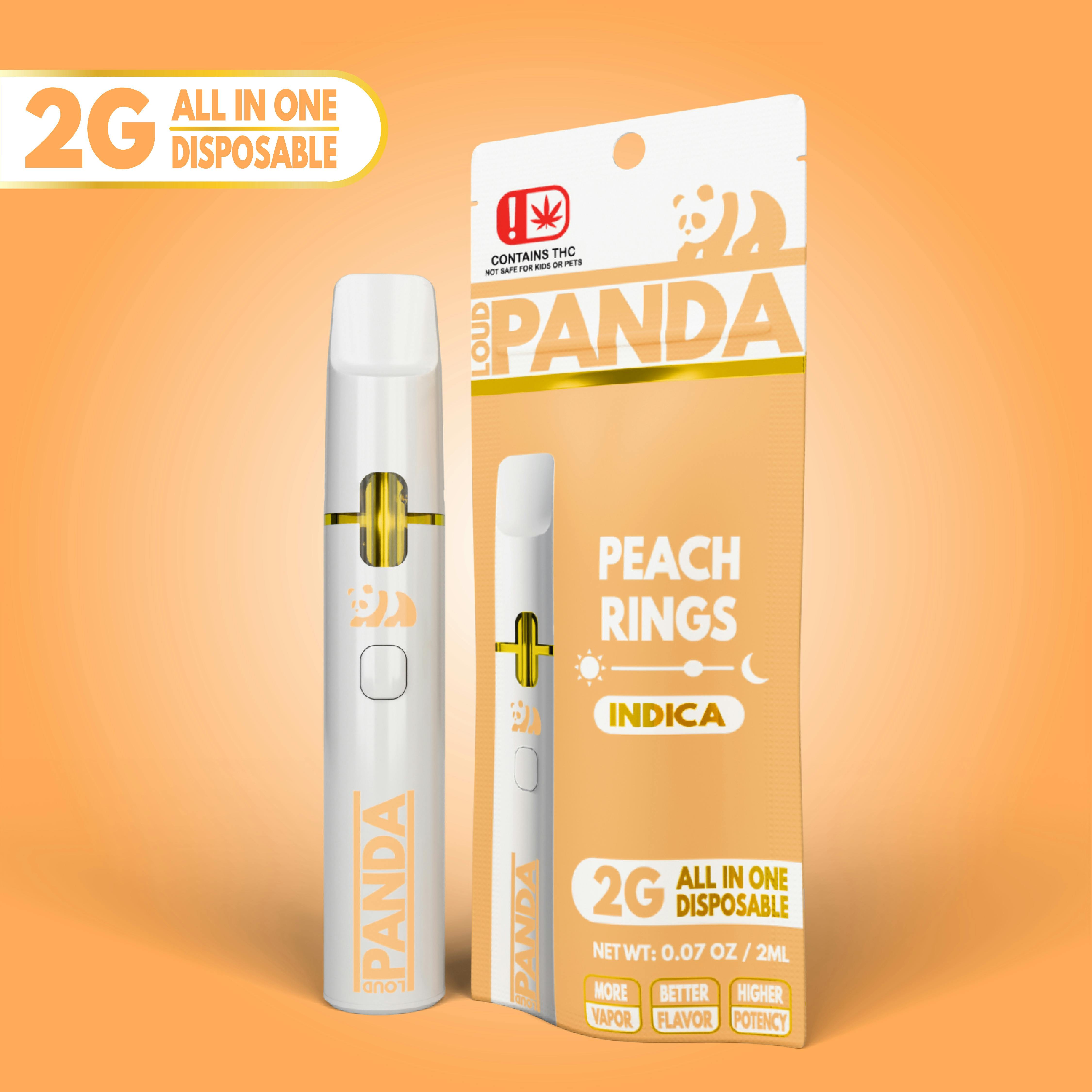 Loud Panda | Florida Orange | Disposable Vape | Hybrid | 2g