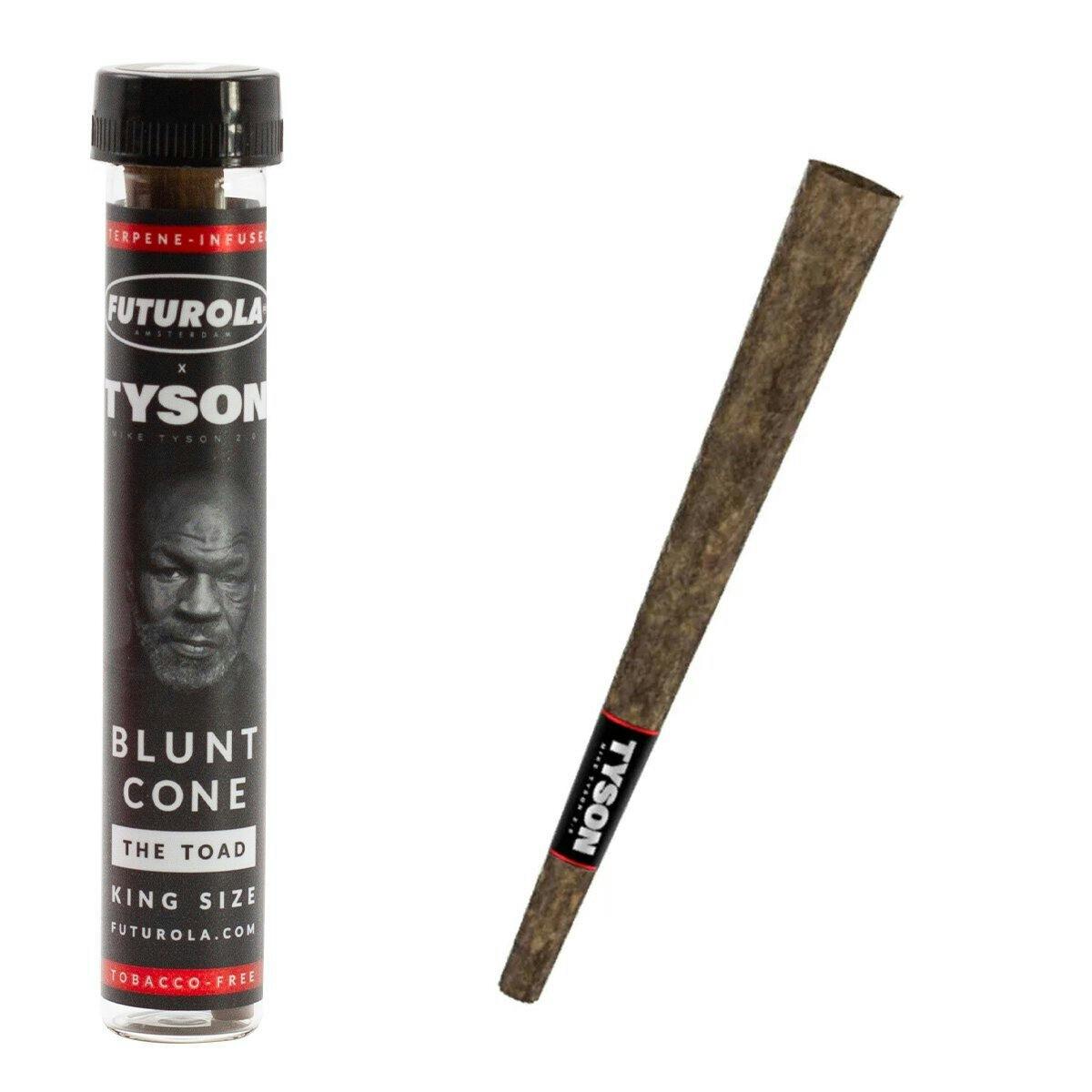 Futurola x Mike Tyson | The Toad 2.0 | Terpene-Infused Blunt Cone | 1 Pack