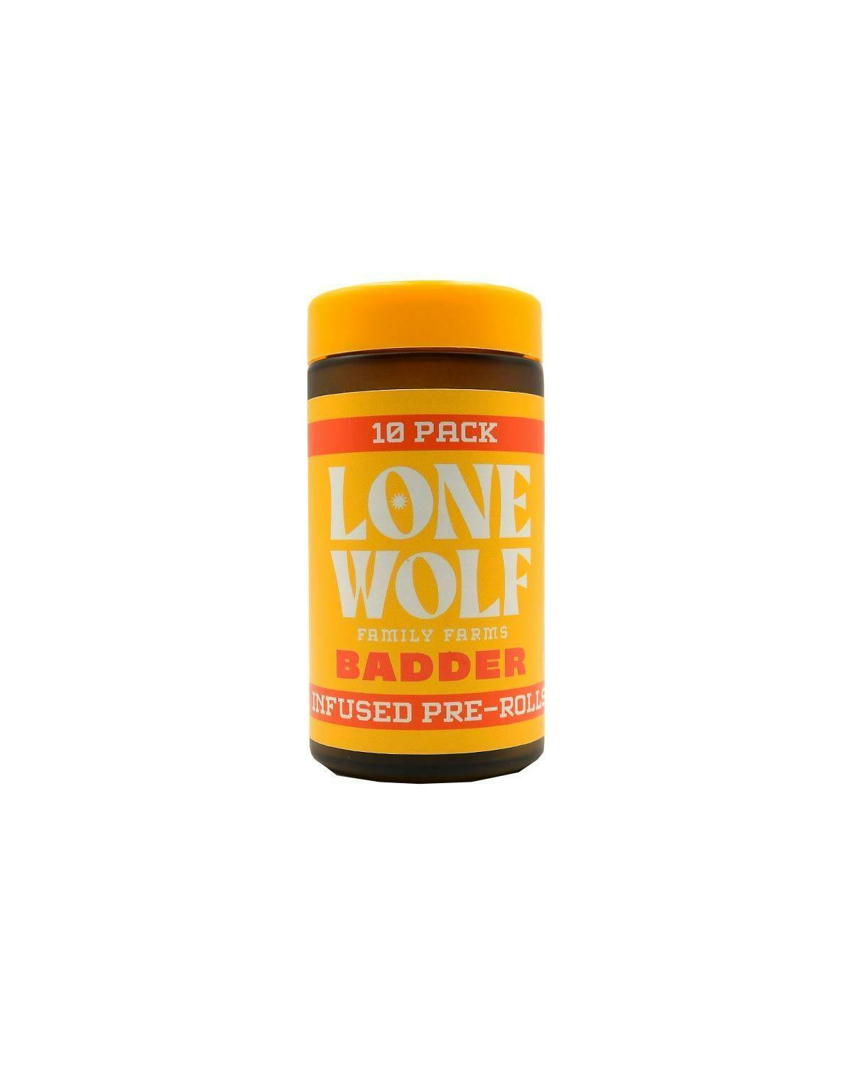 Lone Wolf | Black Runtz | Diamond Infused Pre-Roll 10 Pack | Indica | 15g