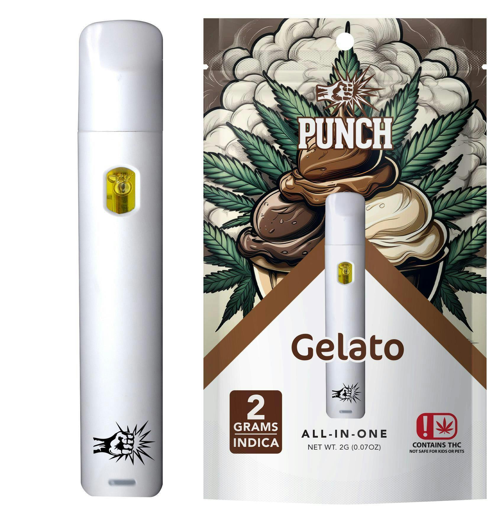 Punch Extracts | Diablo OG | Disposable Vape | Indica | 2g