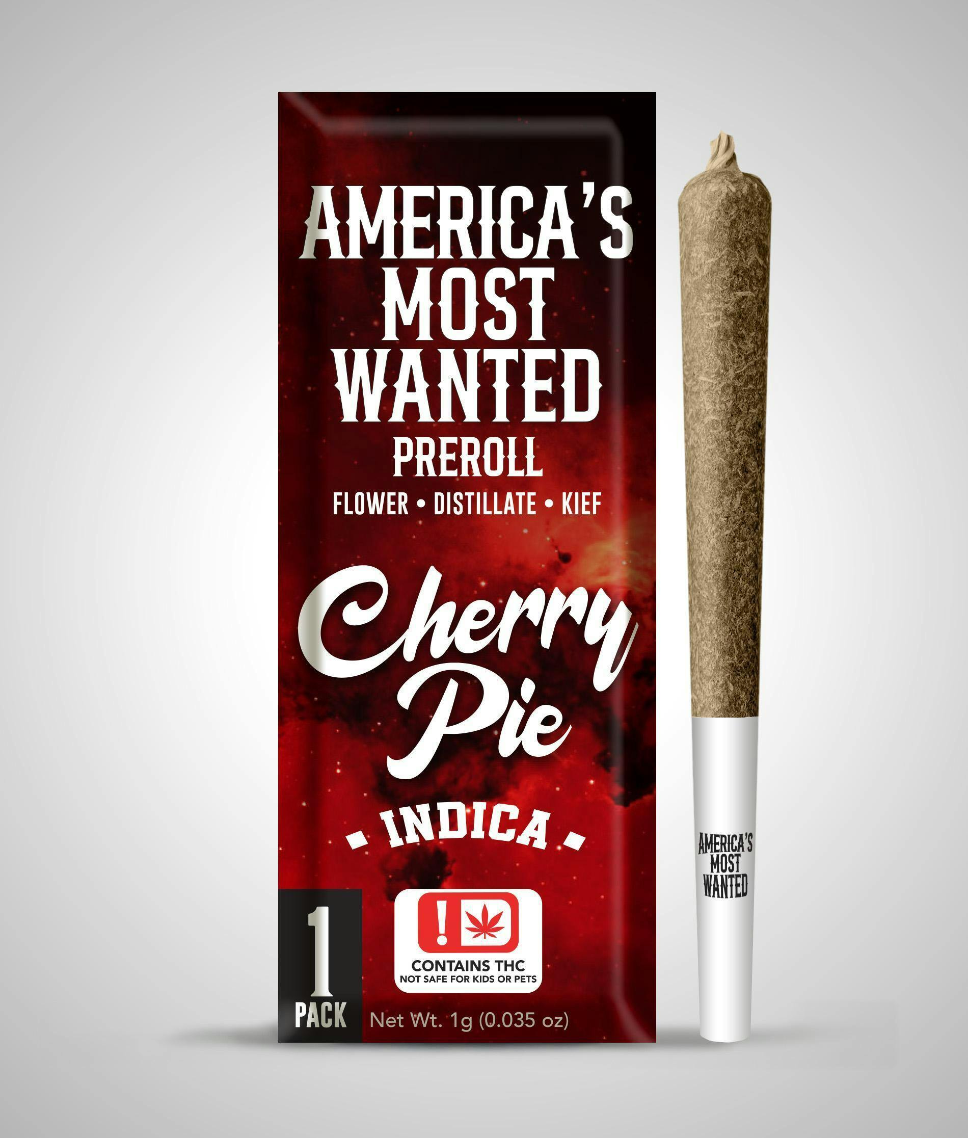 America's Most Wanted | AK-47 | Infused Pre-Roll | Sativa | 1g