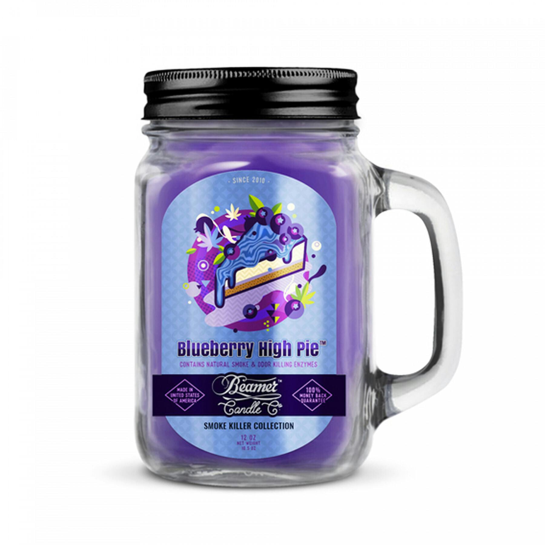Beamer Candles - Smoke Killer Collection - 12oz - Blueberry High Pie