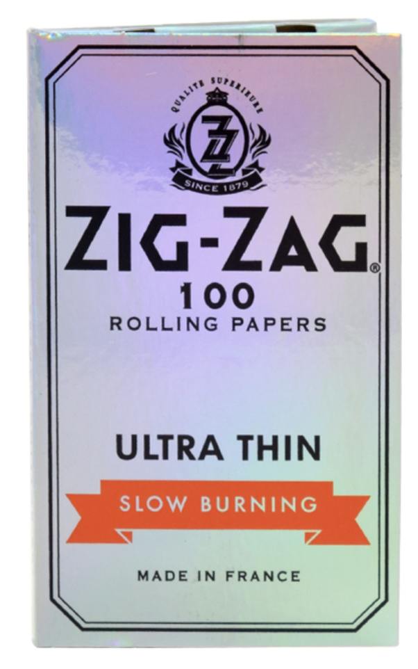 Rolling Papers - Single Wide - Silver (Ultra-Thin Slow Burning)