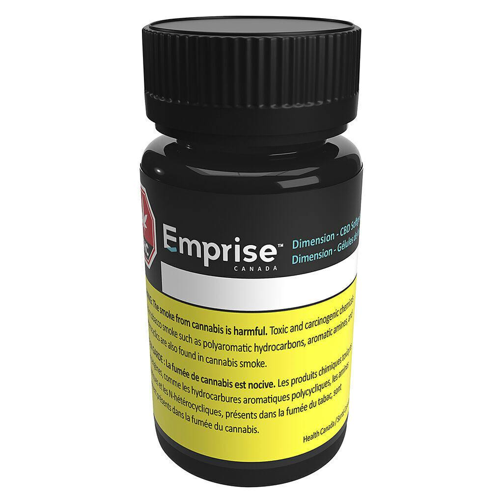 Emprise Canada - Dimension CBD Softgels - Hybrid - 30 caps