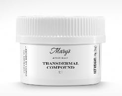 MARYS MEDICINALS - RELIEF 250MG CBD:250MG THC TRANSDERMAL COMPOUND
