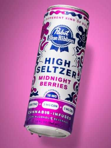 Pabst - Midnight: Berries Midnight Berries Seltzer