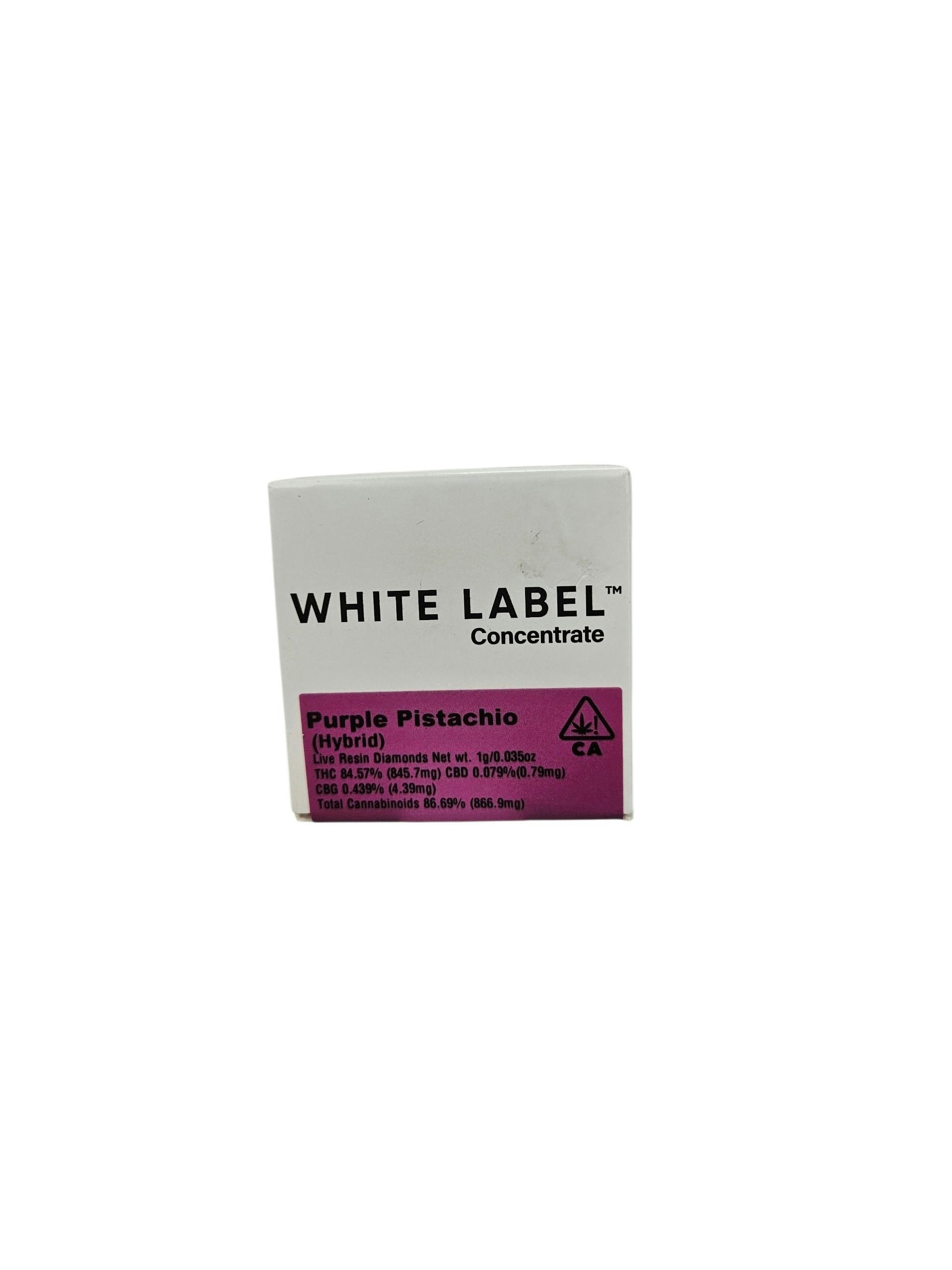 White Label: Purple Pistachio