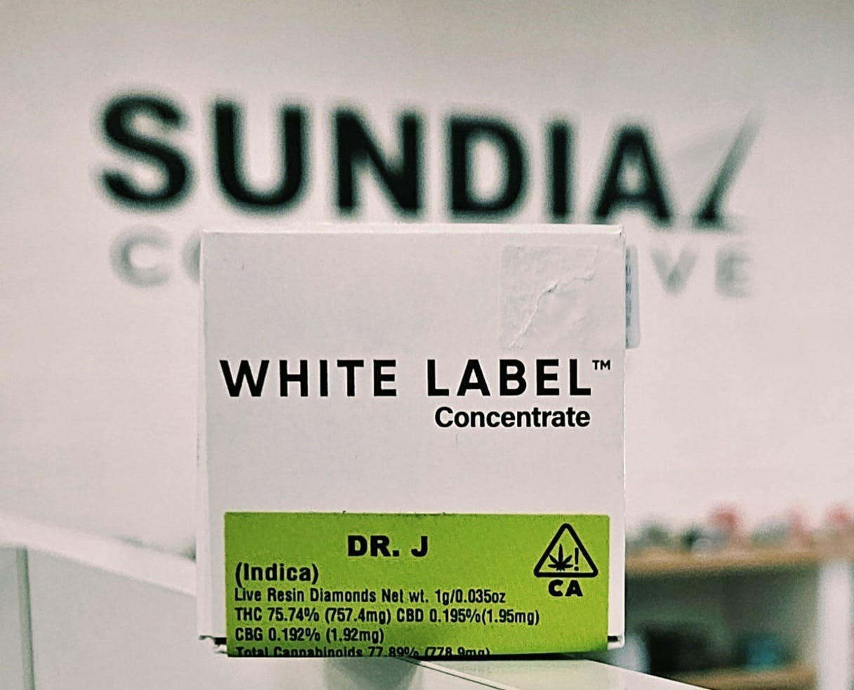White Label: DR J 1G LIVE RESIN