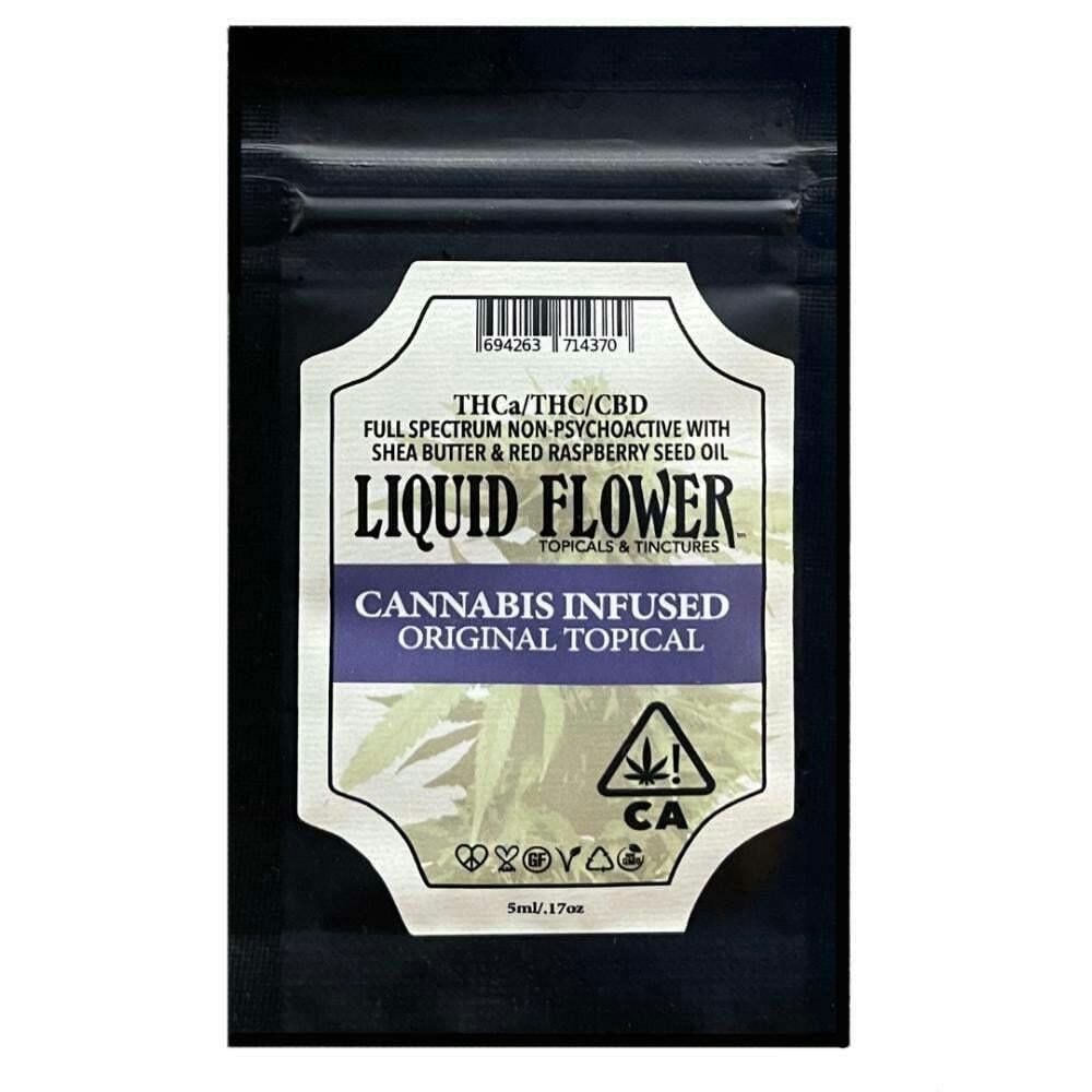 LIQUID FLOWER- CBDA TOPICAL TRAVEL PACKET - 5ML