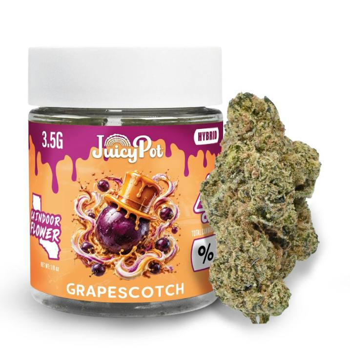 JUICYPOT- GRAPESCOTCH 3.5G FLOWER
