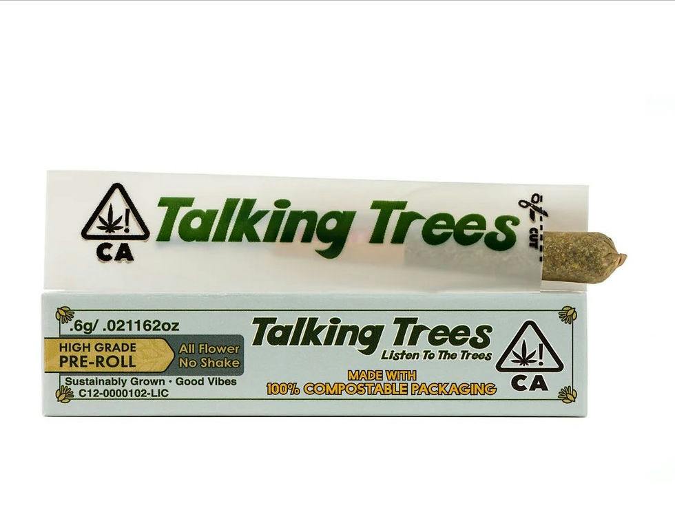 TALKING TREES- STRAWBERRY MELTS 0.6G PREROLL