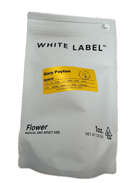 WHITE LABEL GARY PAYTON 28G FLOWER