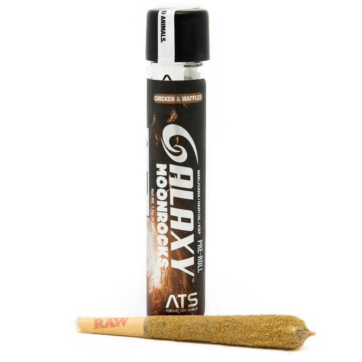 Chicken & Waffles Moonrock Preroll 1g - CA by Galaxy