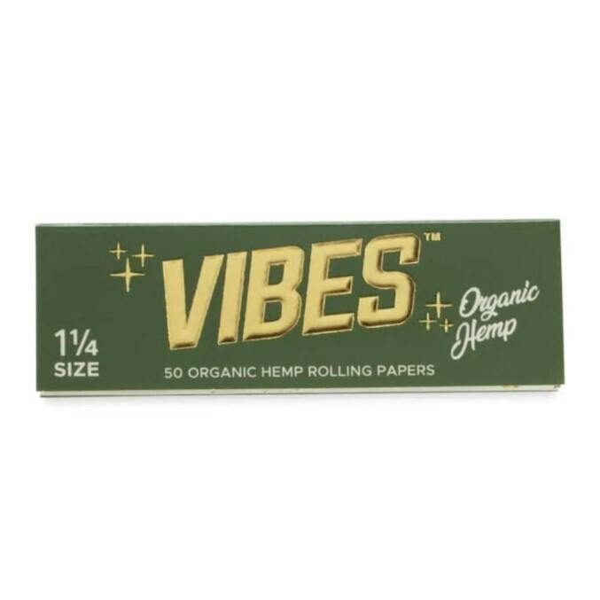 Vibes Papers - Organic Hemp fine rolling papers - g