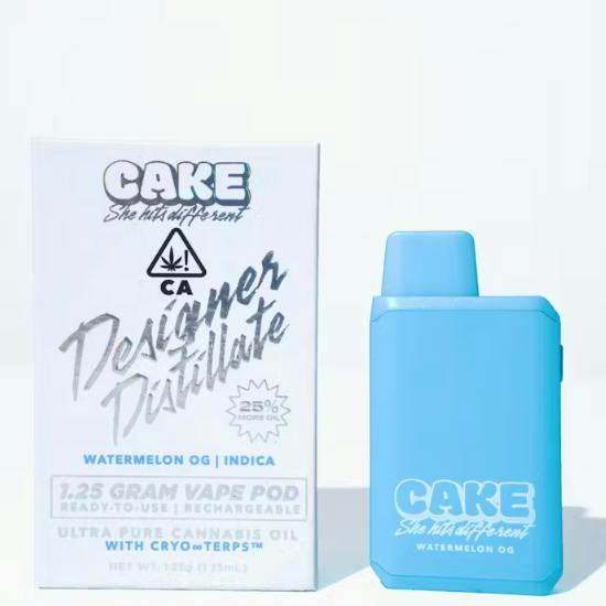 CAKE She Hits Different | Watermelon OG | Disposable Vape | 1.25g by CAKE she hits different