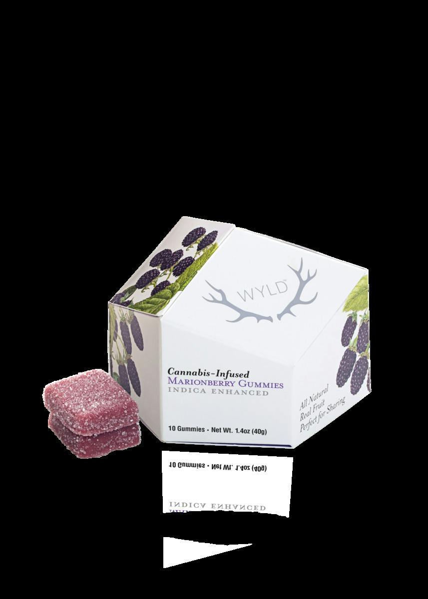 Wyld Marionberry (I) Gummies 10mg 10pk