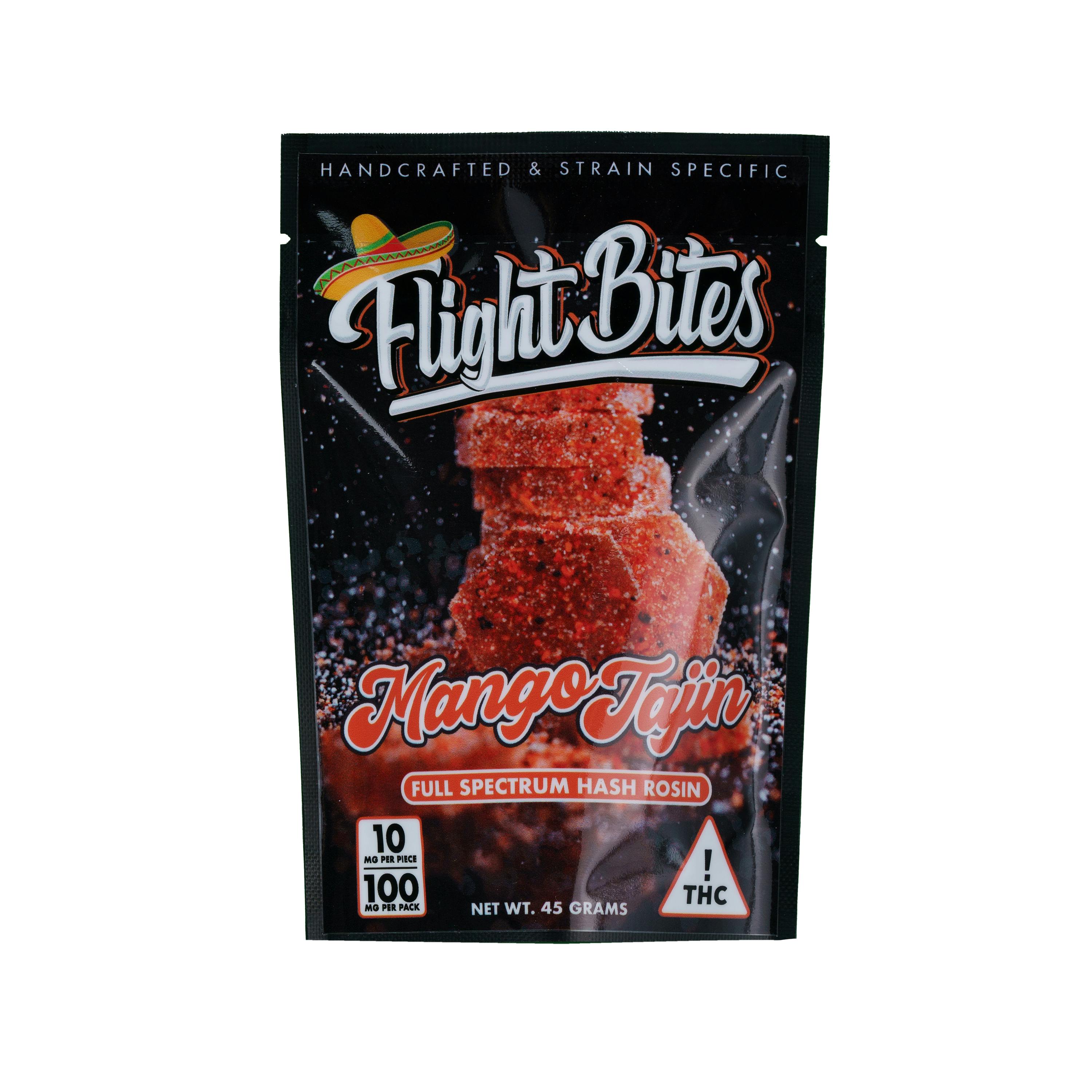 Flight Bites Mango Tajin Rosin Gummies 10mg 10pk