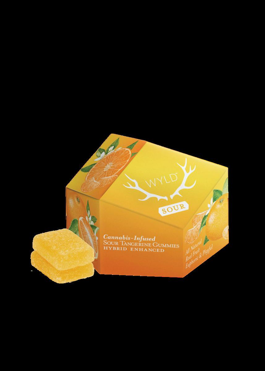 Wyld Sour Tangerine (H) Gummies 10mg 10pk