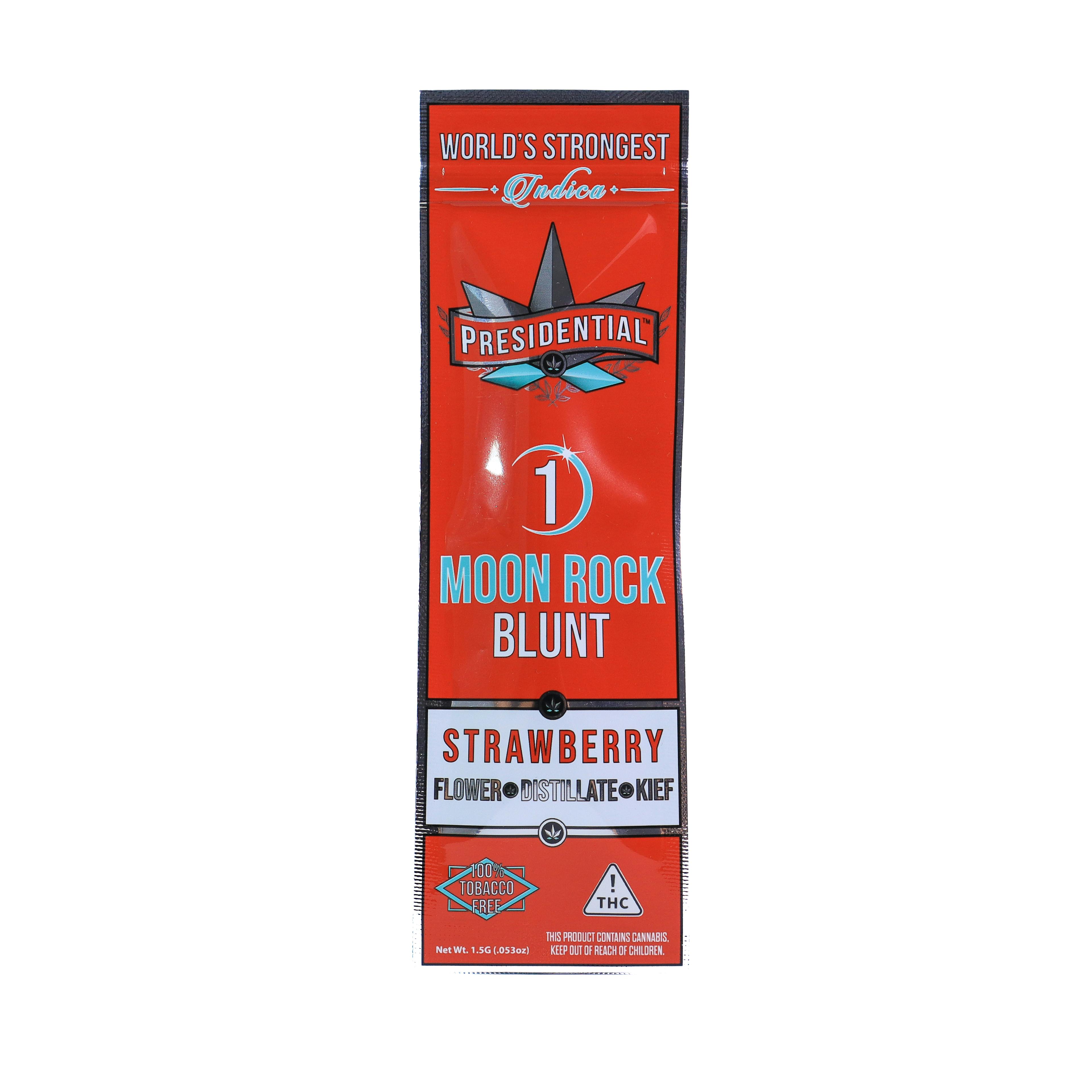 Presidential Strawberry (I) Moon Rock Infused Blunt
