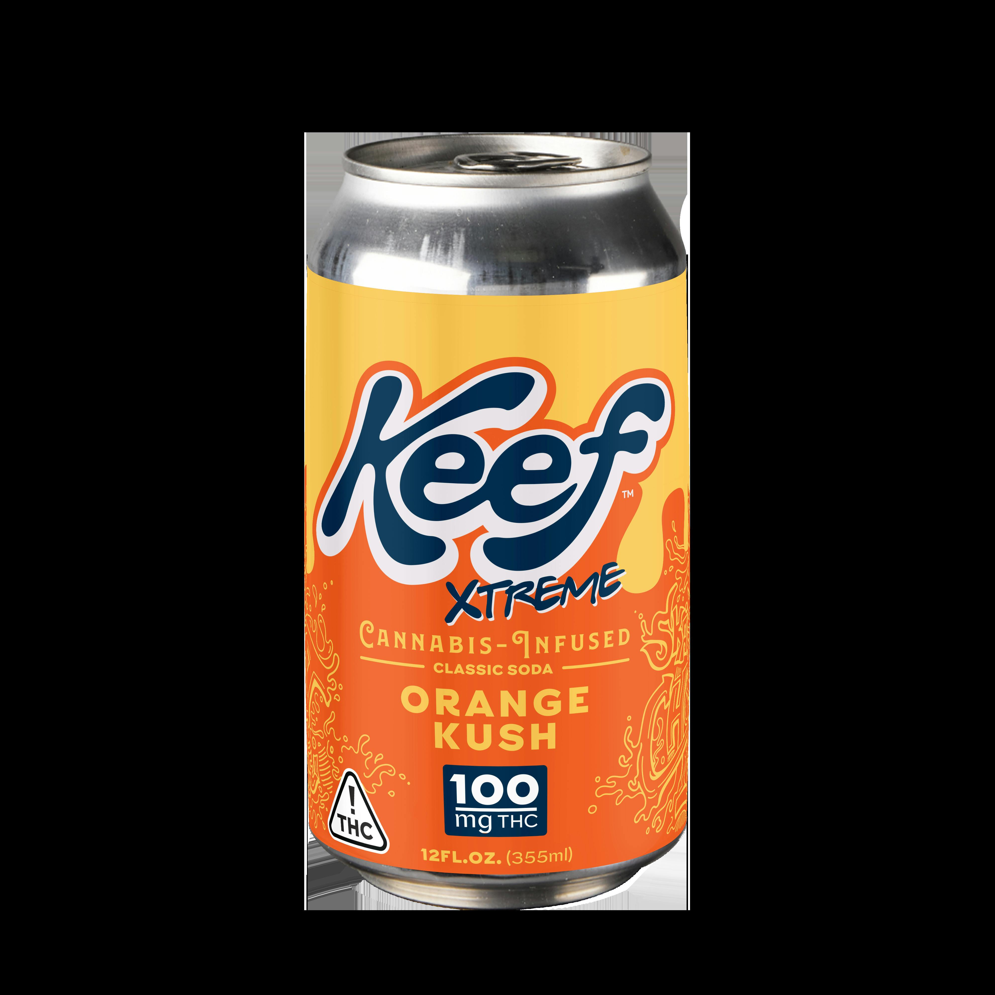 Keef Orange Kush (H) Xtreme Soda 100mg