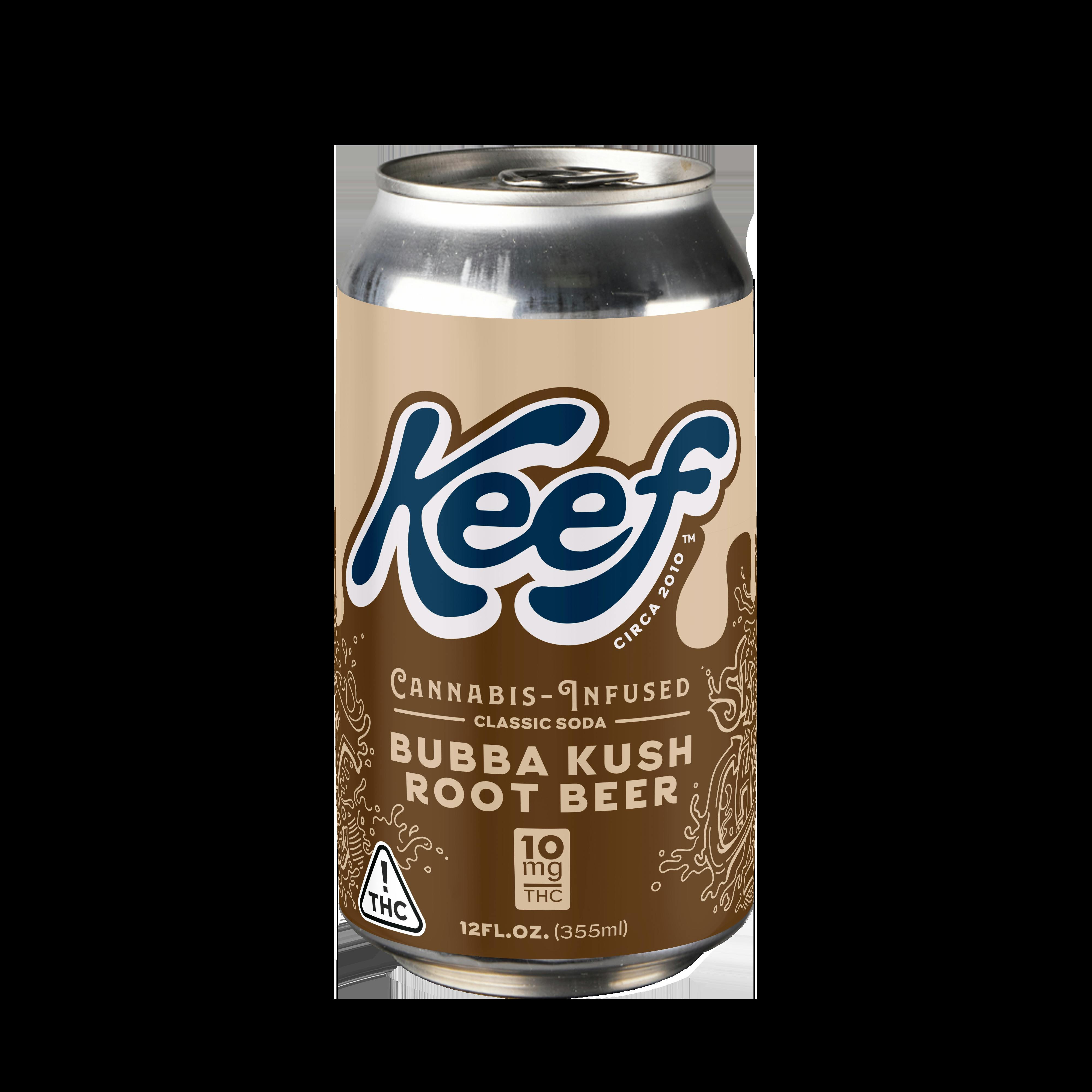 Keef Bubba Kush Root Beer (H) Classic Soda 10mg