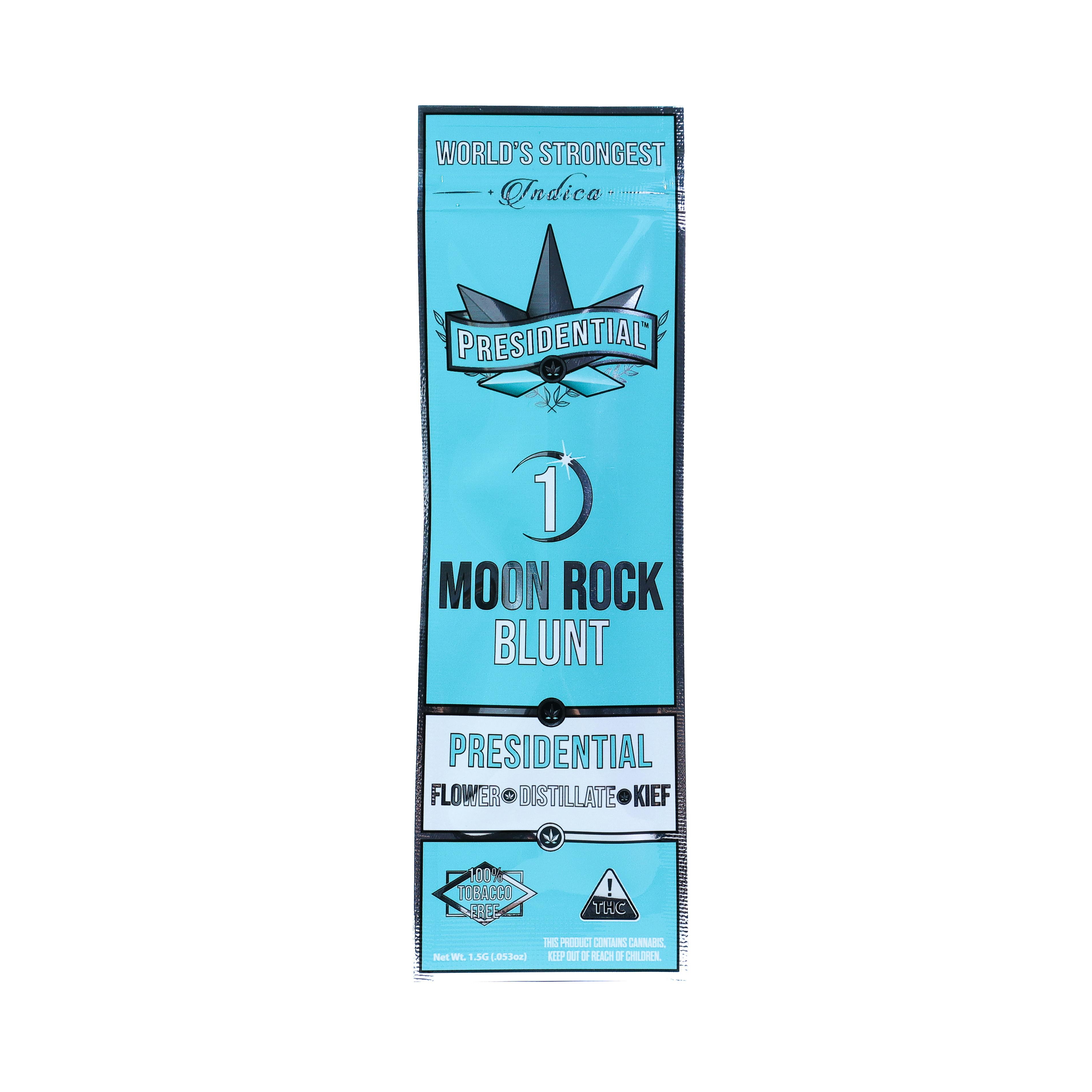 Presidential Blue Raspberry (I) Moon Rock Infused Blunt