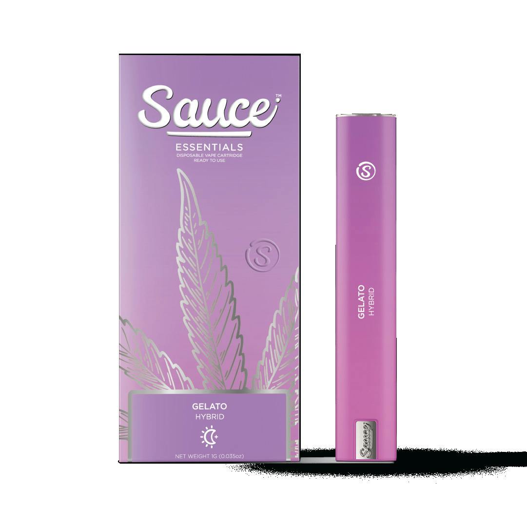 Sauce Essentials Gelato (H) Live Resin Disposable Vape