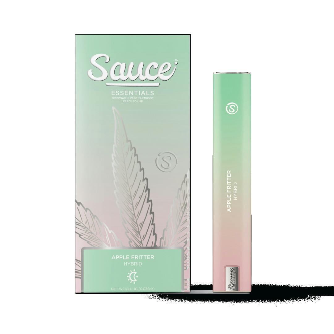 Sauce Essentials Apple Fritter (H) Live Resin Disposable Vape