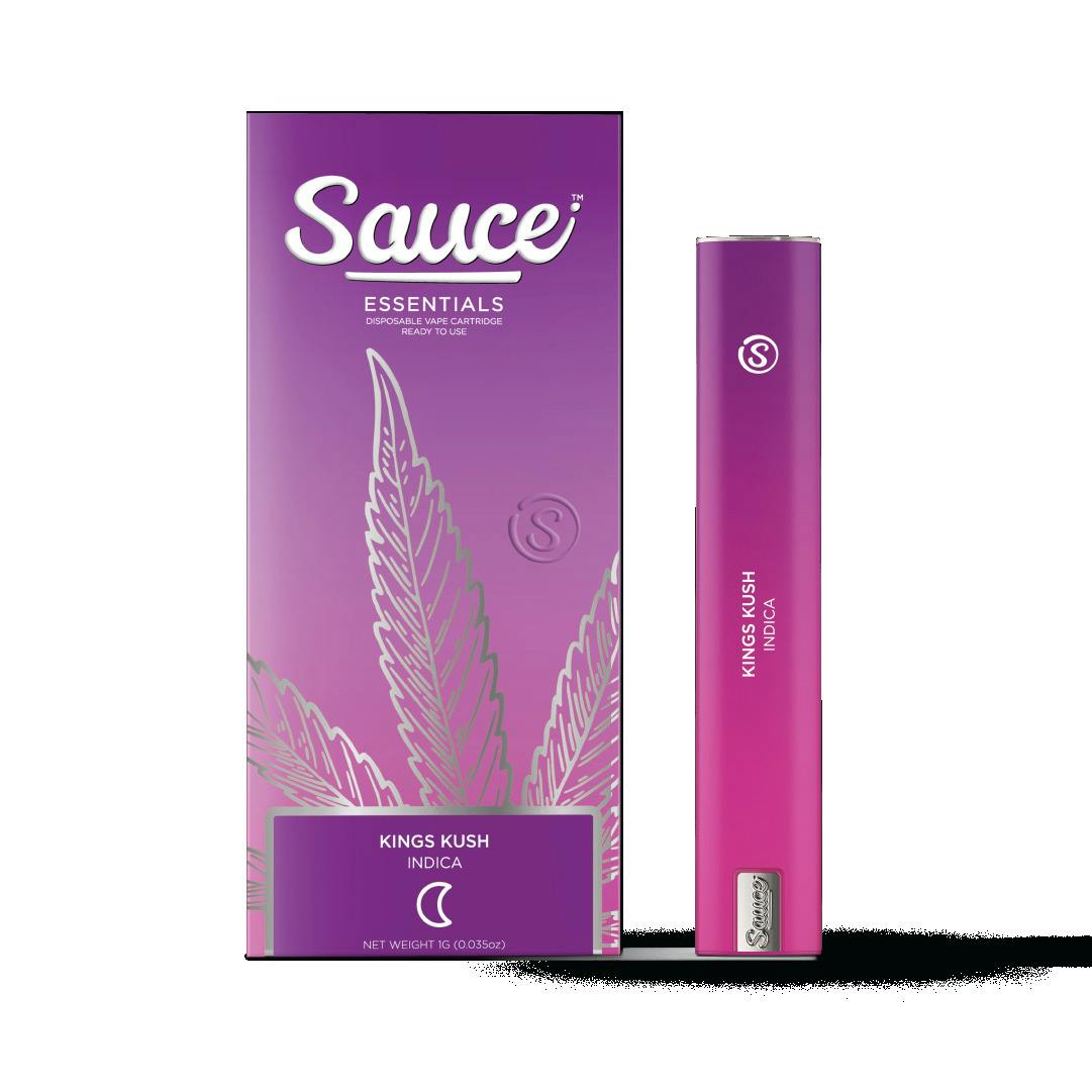 Sauce Essentials Kings Kush (I) Live Resin Disposable Vape