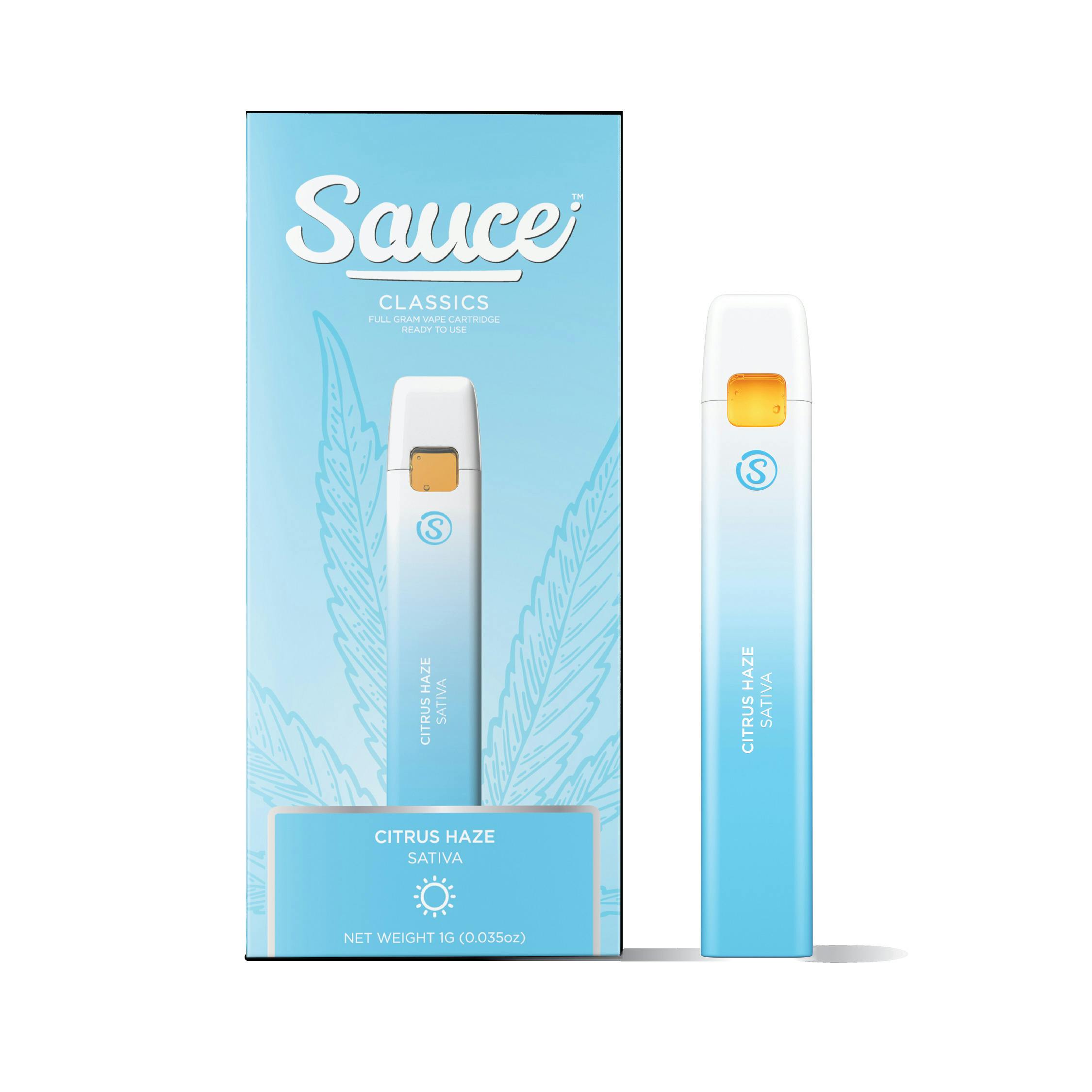 Sauce Classics Citrus Haze (S) Disposable Vape