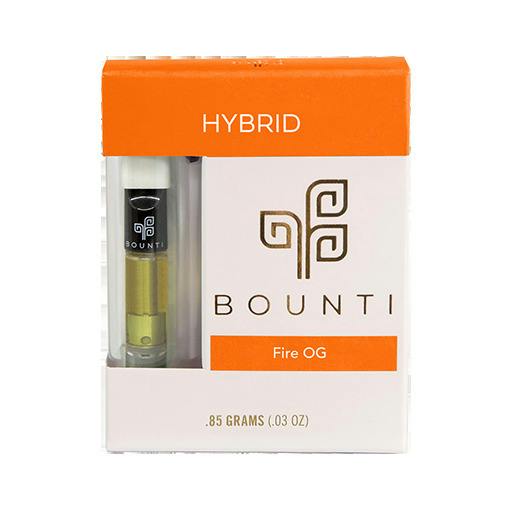 Bounti BTE Fire OG (H) Vape Cartridge
