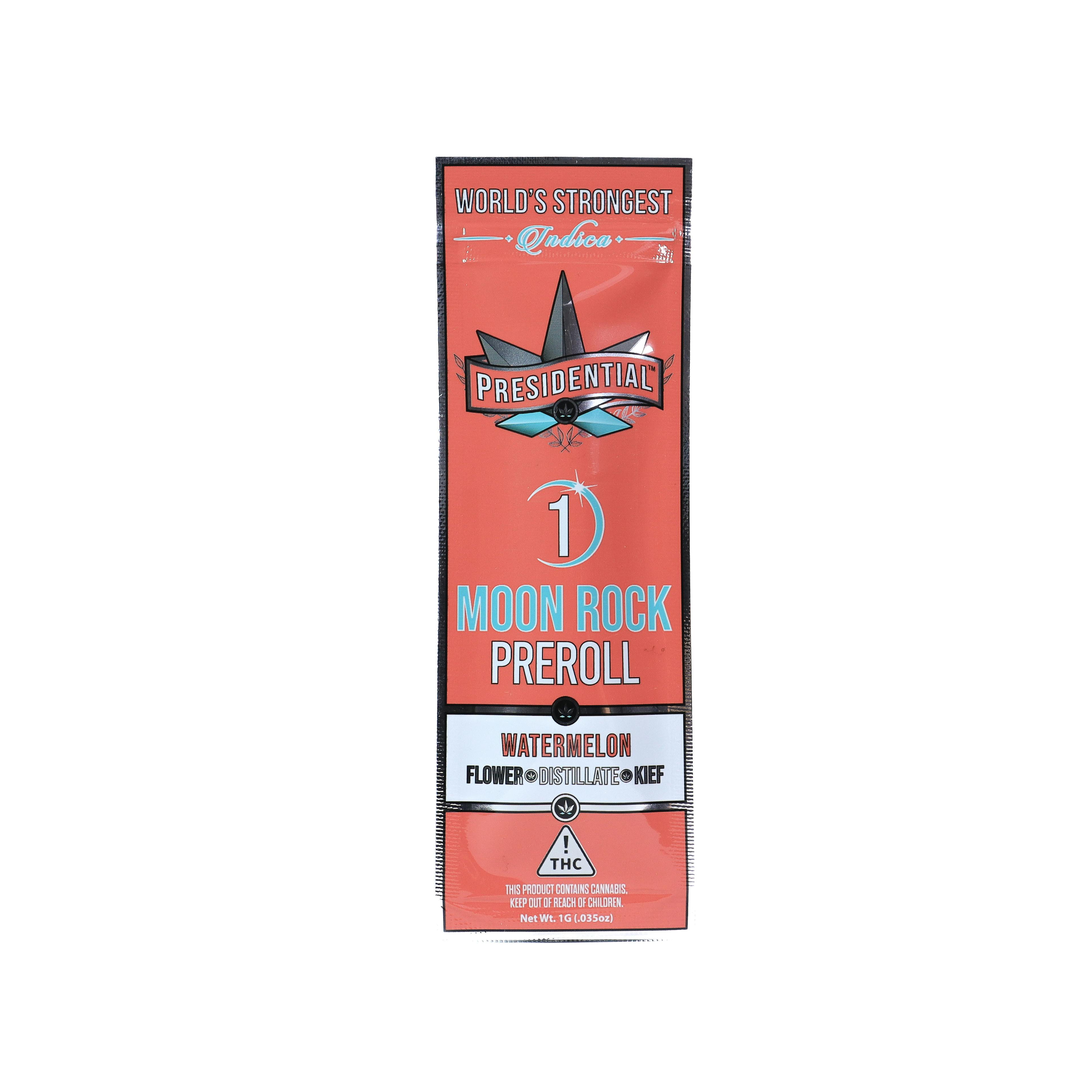 Presidential Watermelon (I) Moon Rock Infused Pre-Roll