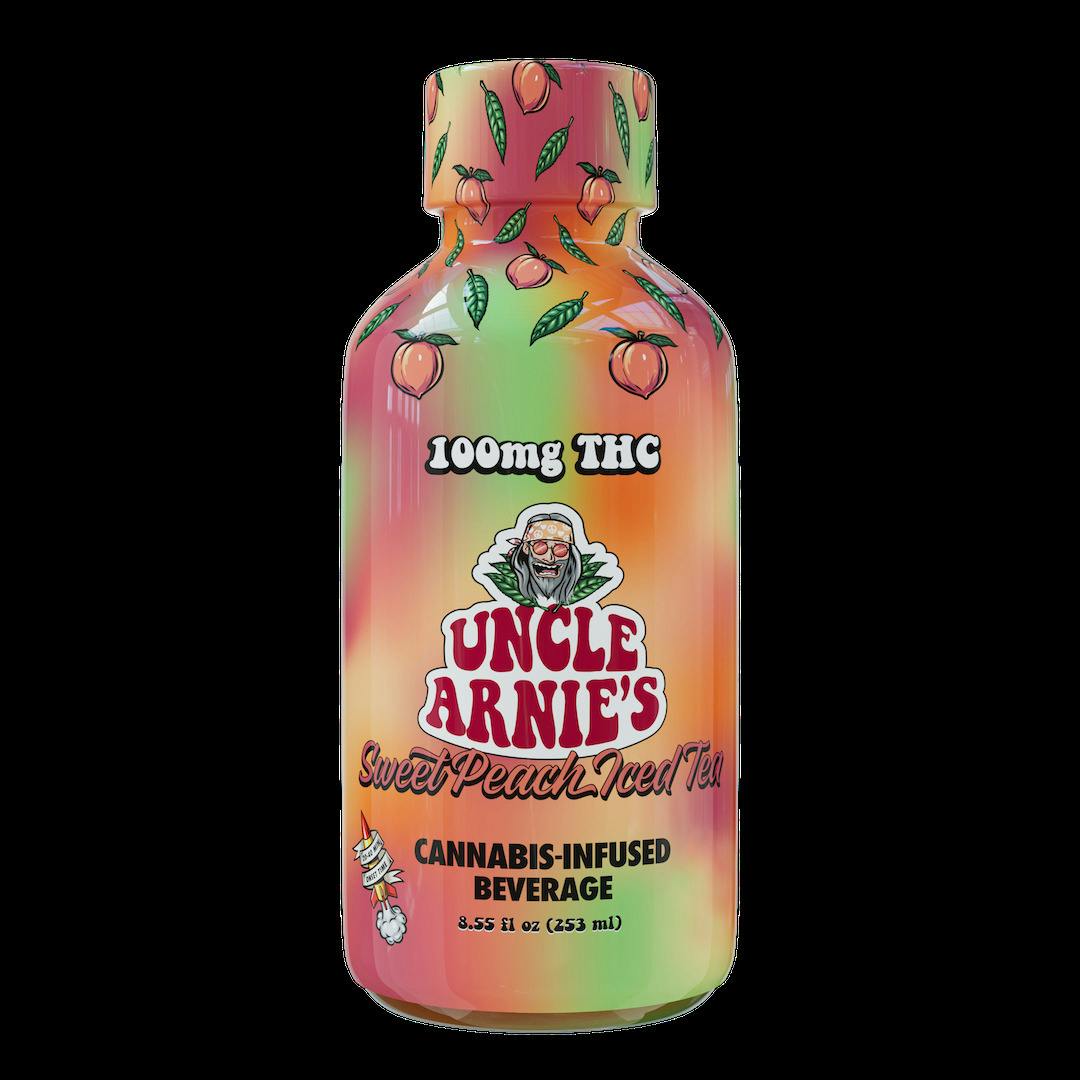 Uncle Arnie's Sweet Peach Iced Tea 8oz